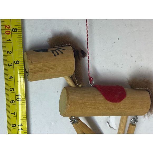 Vintage‎ Marionette Donkey Puppet Wooden Toys Natural,missing Foot - Picture 5 of 5